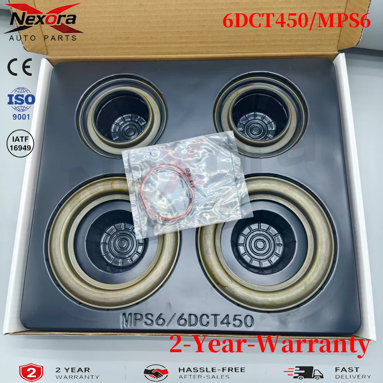 Brand New 6DCT450 MPS6 Transmission Clutch Piston Kit For Ford Mondeo MK4 Volvo S60 S80 XC60 2011-2022 2.0T 3.0T Car Accessories