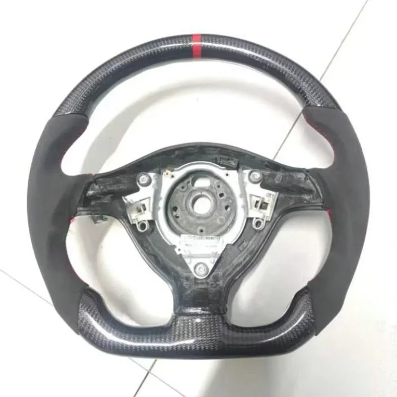 

L # Руль из 100% настоящего углеродного волокна с кожей для VW Volkswagen Golf 4 Mk4 GTI 1997-2003 гг.