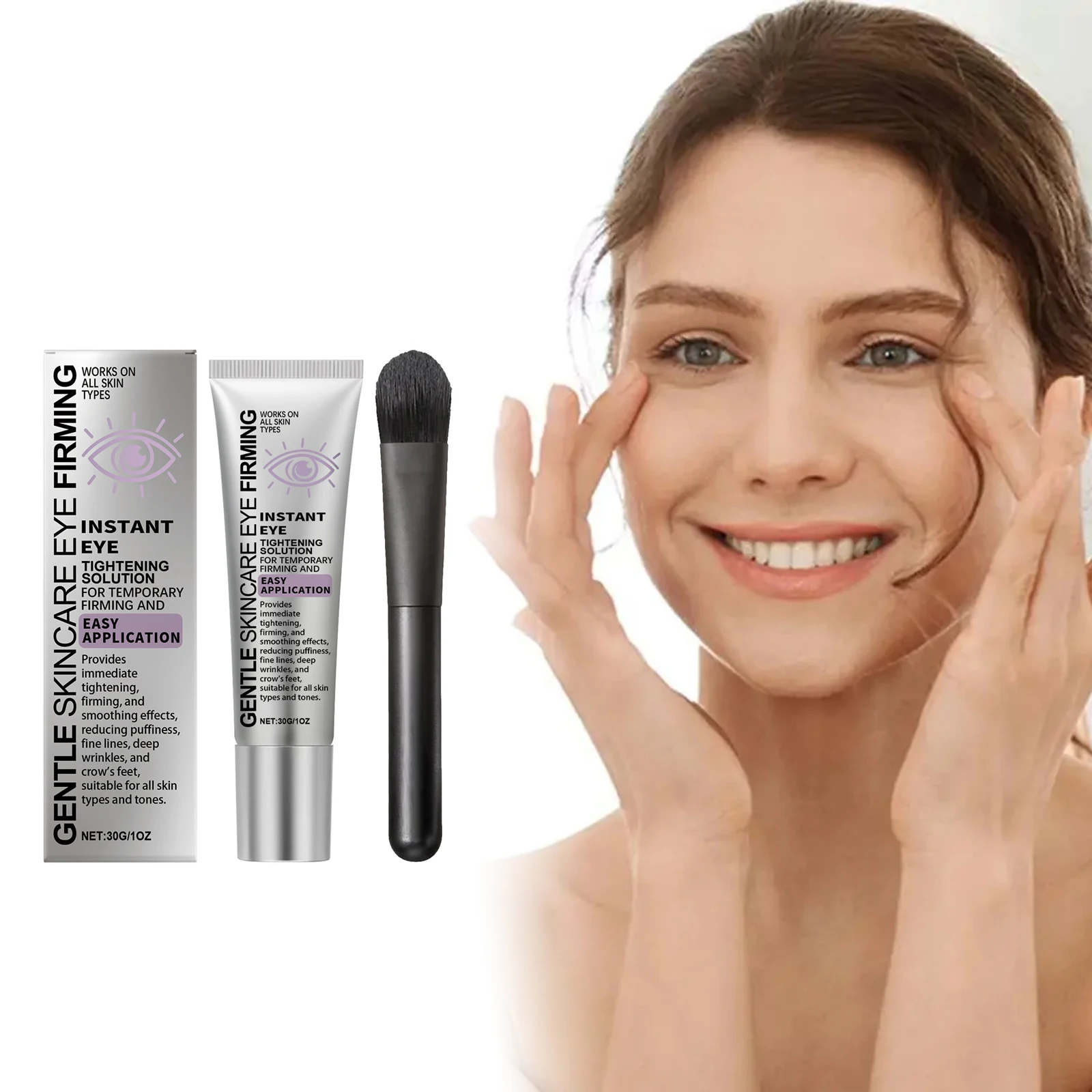 Firm Eye Cream Lightens Fine Lines Remove Dark Circles Reduces Puffiness Bags Eyelid Drooping Lifting Smooth Eye Tightener Cream