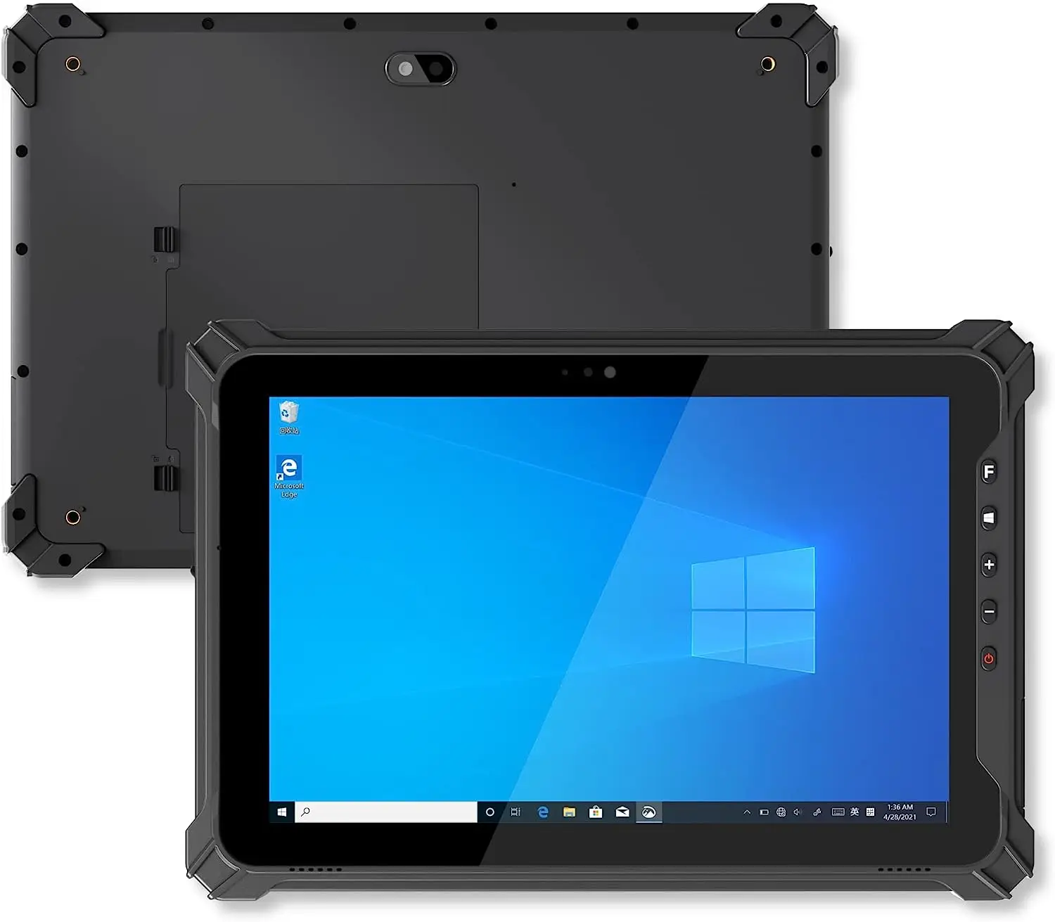 Rugged 10-inch Windows 11 Tablet 8G+128G 2D Scanner 1920×1200 700nit LCD Industrial Waterproof PC