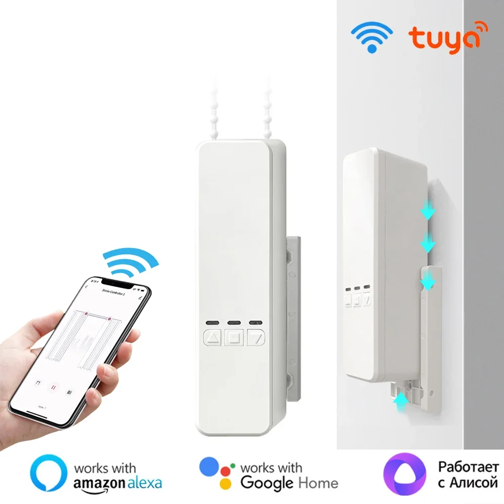 

Tuya WiFi умные жалюзи мотор электрический затвор занавес мотор с дистанционным управлением умные шторы Автоматизация для Alexa Google Home