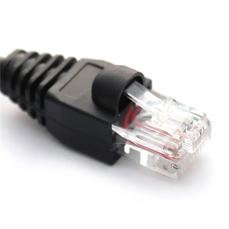 2X USB To RJ50 Console Cable AP9827 For APC Smart UPS 940-0127B 940-127C 940-0127E With Molded Strain Relief Boot,1.8M