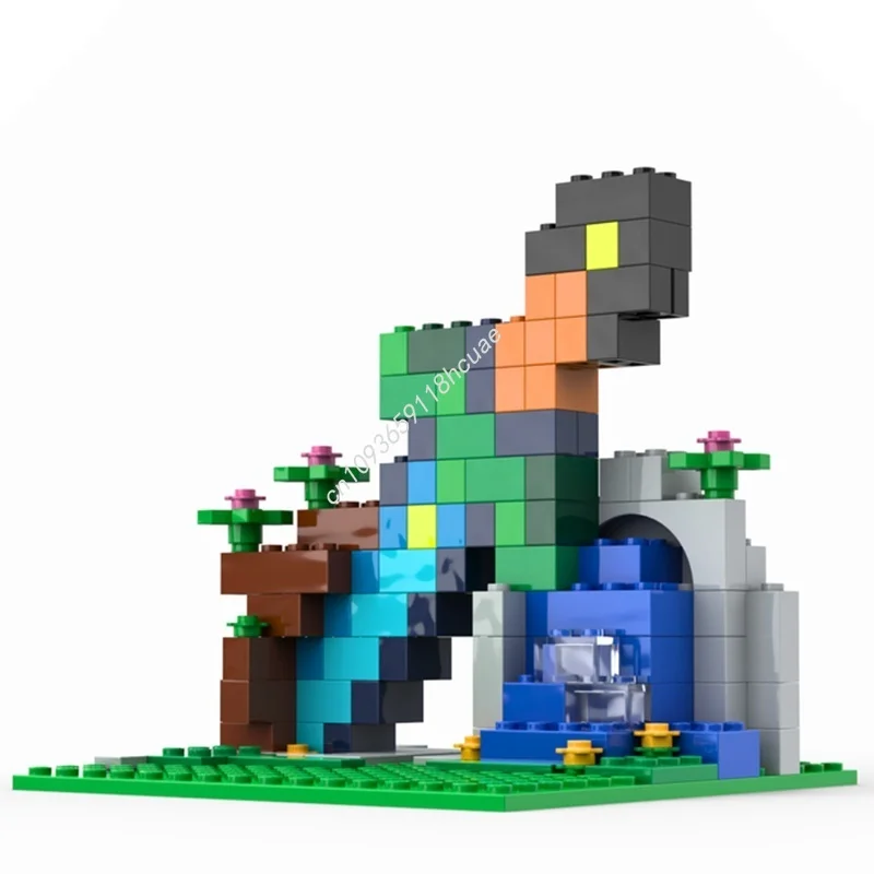 120pcs MOC My World Sword Classiced Model Building Blocks Christmas Gifts Construction Assemble Creative Education Toys Brick