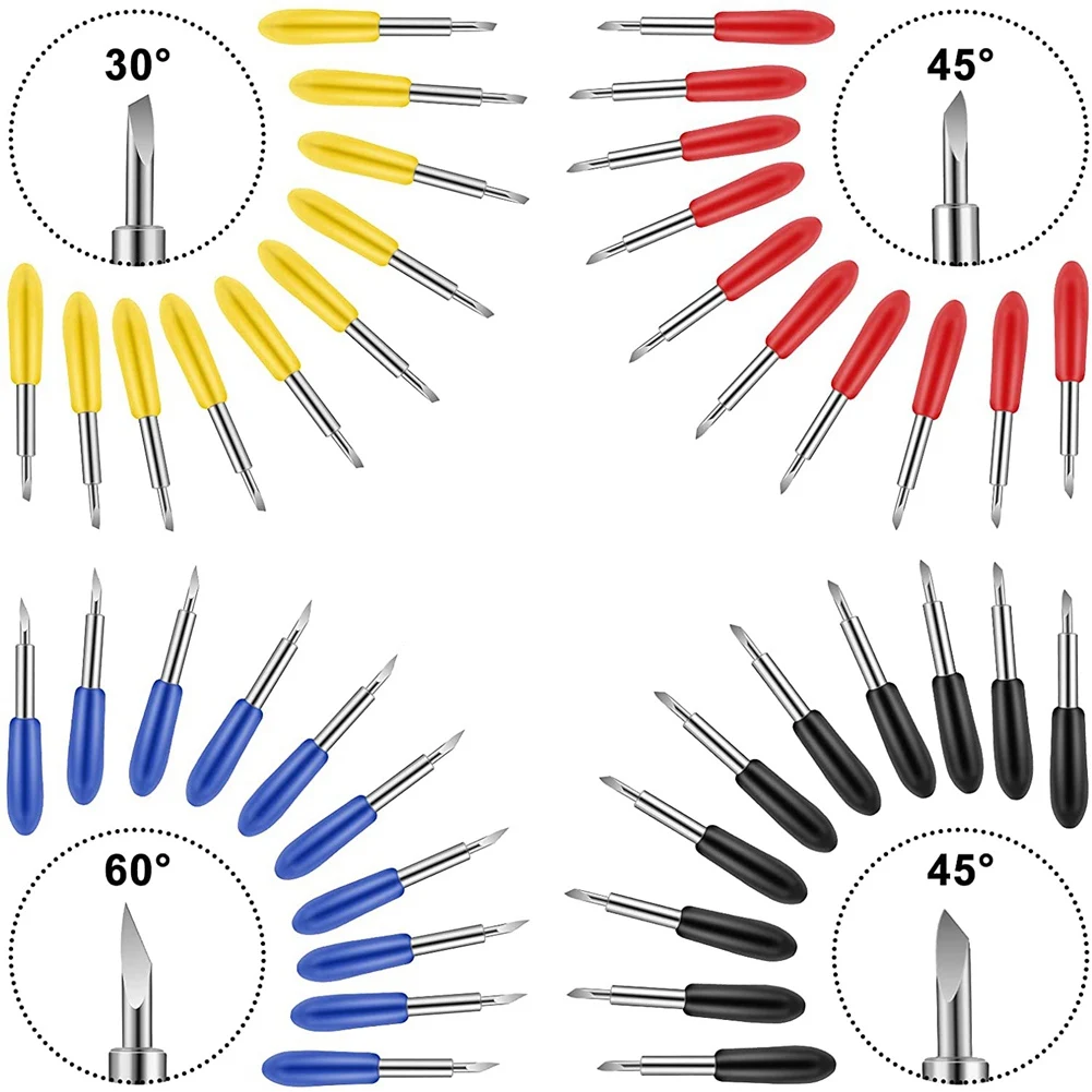 Cutting Blades for Cricut Explore Air/Air 2 Maker Cutting Blades Fine Point Blade Tool for Vinyl Fabric Cutting Machine