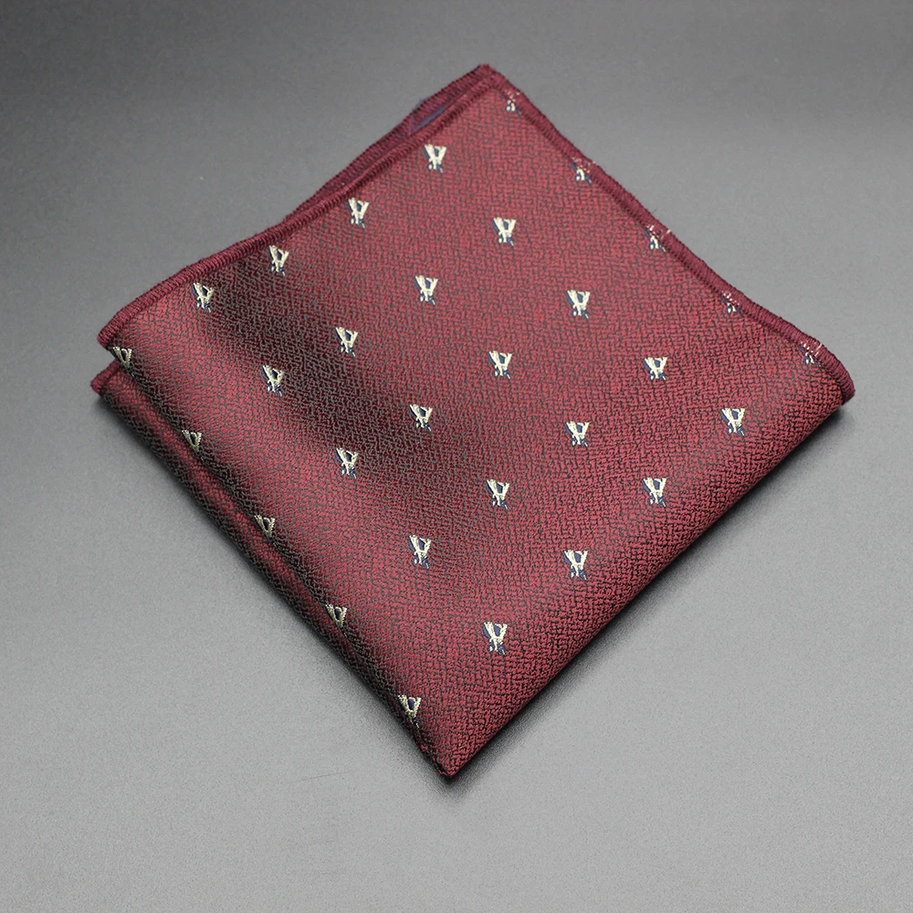 Fazzoletti da taschino in tessuto quadrato da taschino Accessori Bandana da uomo Abito da lavoro Sciarpa da petto con fazzoletto