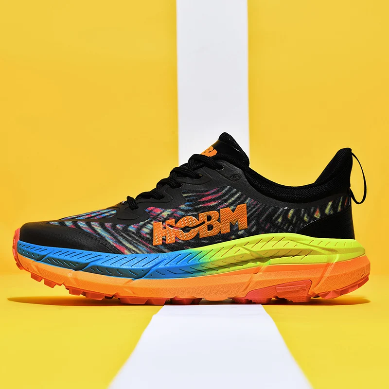 

Marathon Sports Running Shoes Men Breathable Lightweight Sneakers Comfortable Athletic Nonskid Leisure Outdoor Sneakers for Men