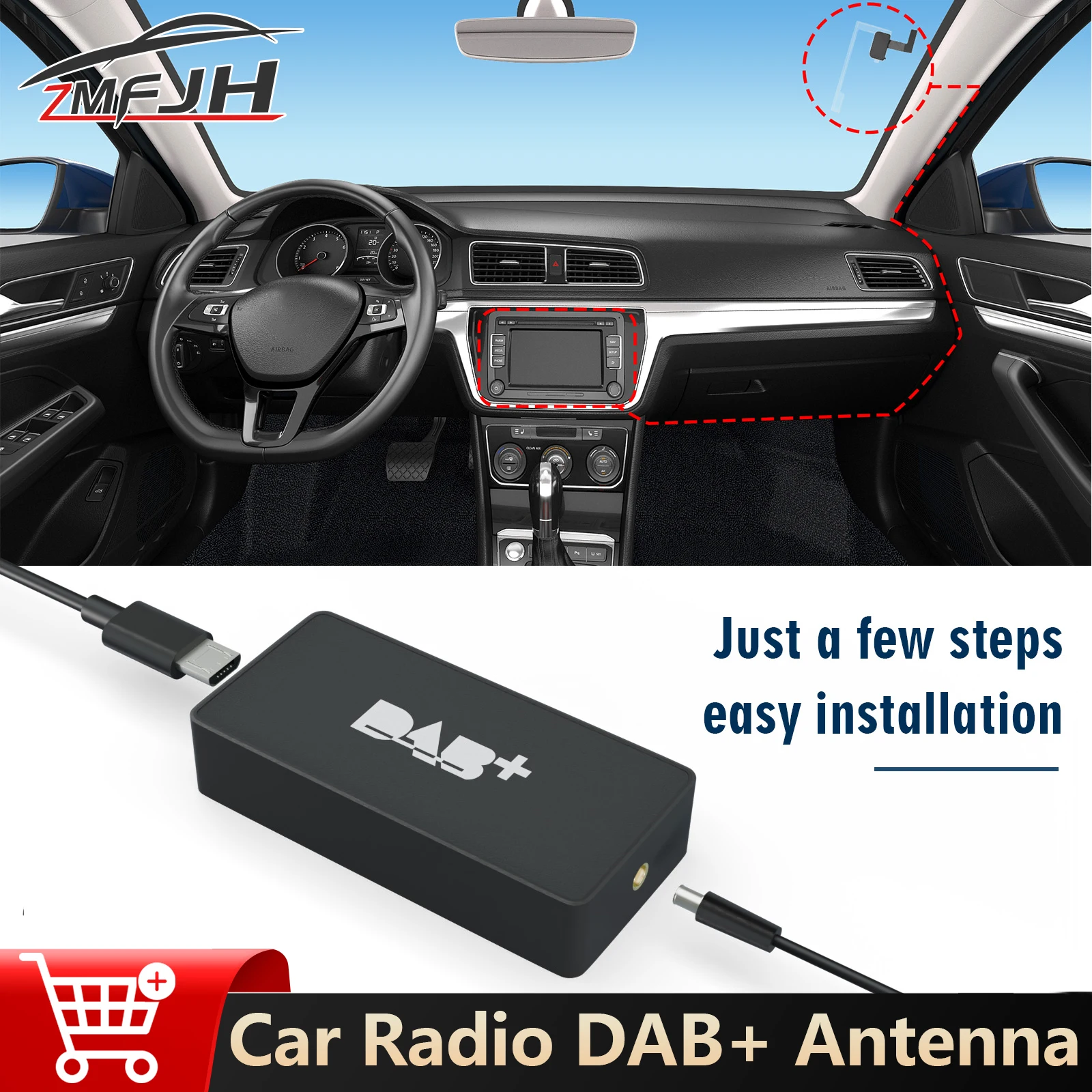 Car Radio Dab+ Ante… - image