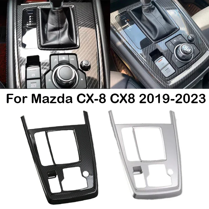 

Car Front Console Gear Shift Box Panel Trim For Mazda 8 CX-8 CX8 2019 2020 2021 2022 2023 Car Frame Sticker Interior Access