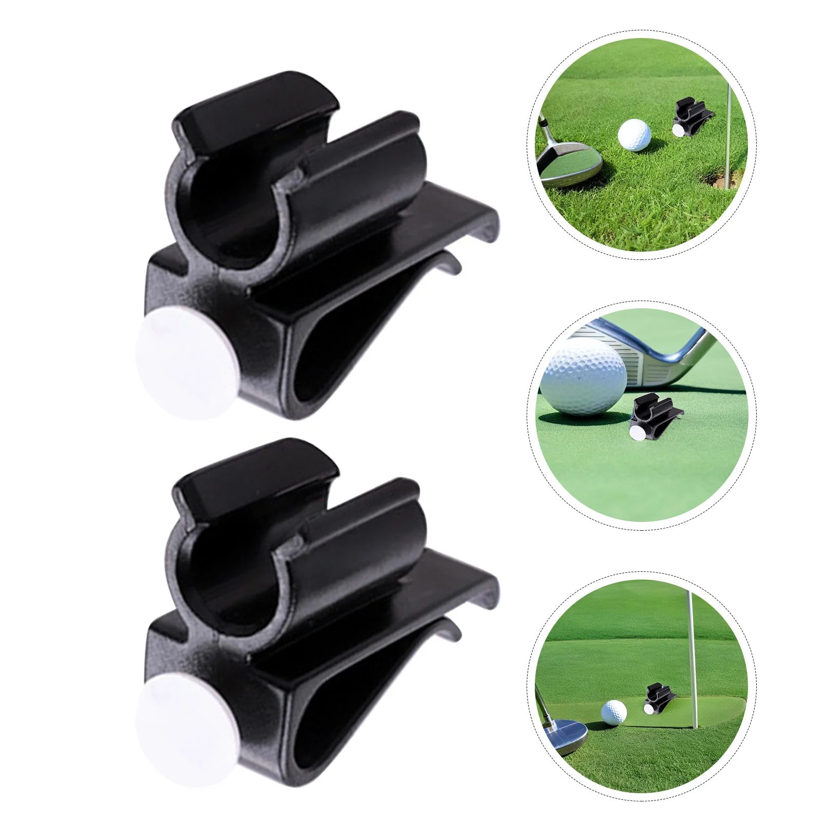 

14Pcs Golf Bag Putter Clip Reusable Shaft Clamp for Secure Storage Lightweight Golf Accessories Training Tool Bag Clip