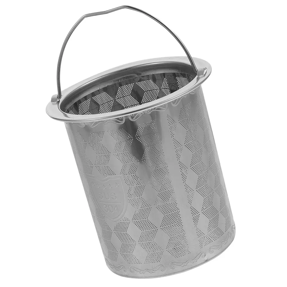 

1pc Tea Leak Filter 304 Stainless Steel Teapot Infuser Strainer Replacement Short Handle Mesh Filters Practical