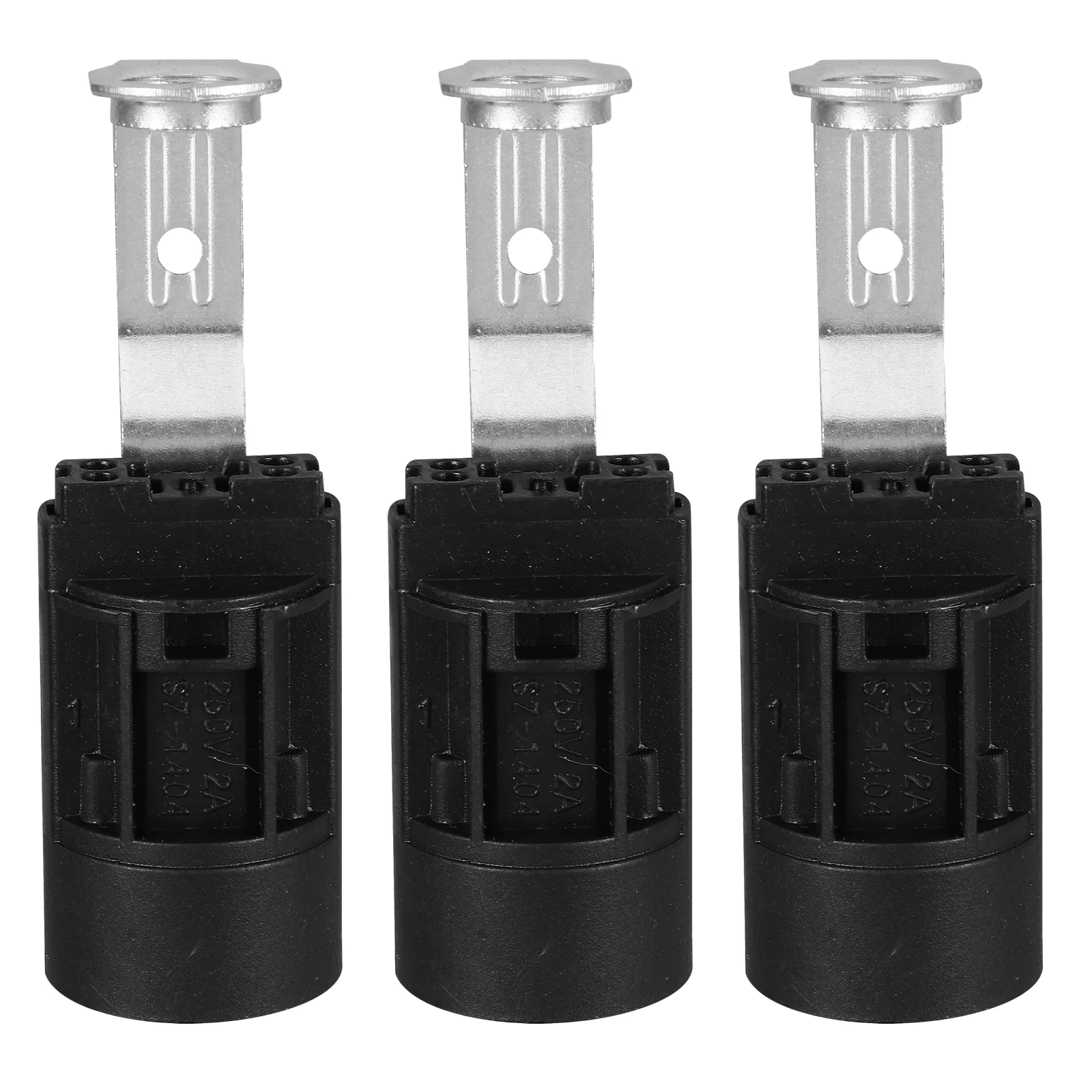3 pezzi E14 Base a vite Portalampada Tubo flessibile Presa luce Parti pendenti vintage Sorgente luminosa morbida Grandi materiali
