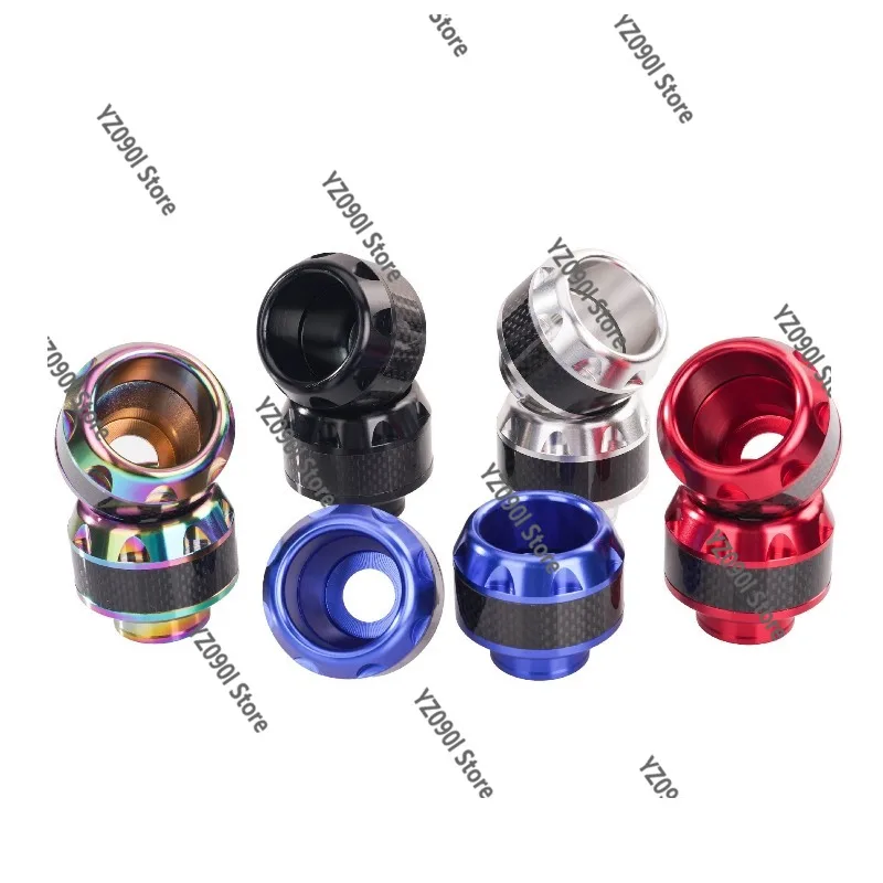 CNC Aluminum Alloy Front Fork Shock Absorber Guard Cup Anti-drop Decorative Cap For Offroad Motorcycle Mod Parts