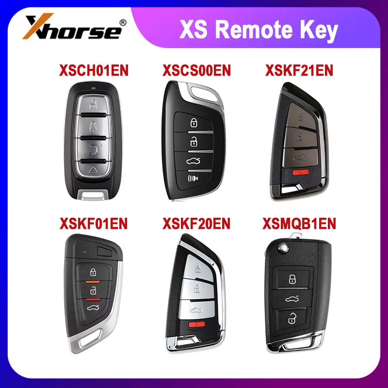 

1PCS XHORSE XS Series Smart Key XSKF01EN XSCS00EN XSMQB1EN XSKF20EN XSKF21EN XSCH01EN English Version
