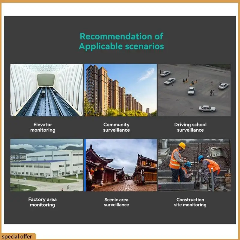 A68Z Wifi Bridge WIFI Signal Extender  Outdoor 3-5KM Long Rang Network Monitoring EU Plug