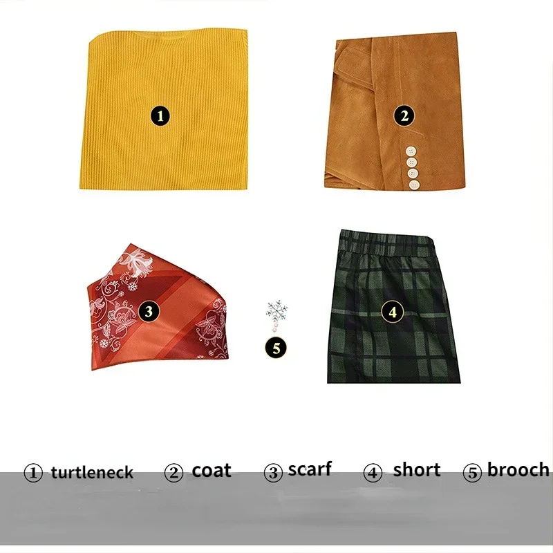 أزياء أنيمي المقيم 4 أشلي جراهام التأثيرية سترة التنانير فانتازيا النساء هالوين كرنفال حفلة لعب الأدوارDqw2Q