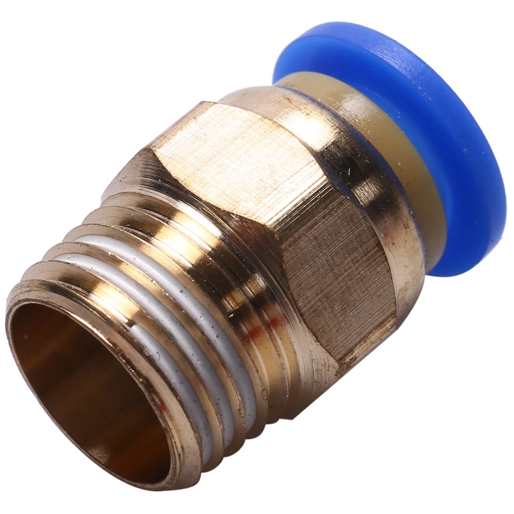 THIVN-2Pcs 1/4 Pneumatic Turbine Vibrators Silent Golden Industrial Vibrator K10