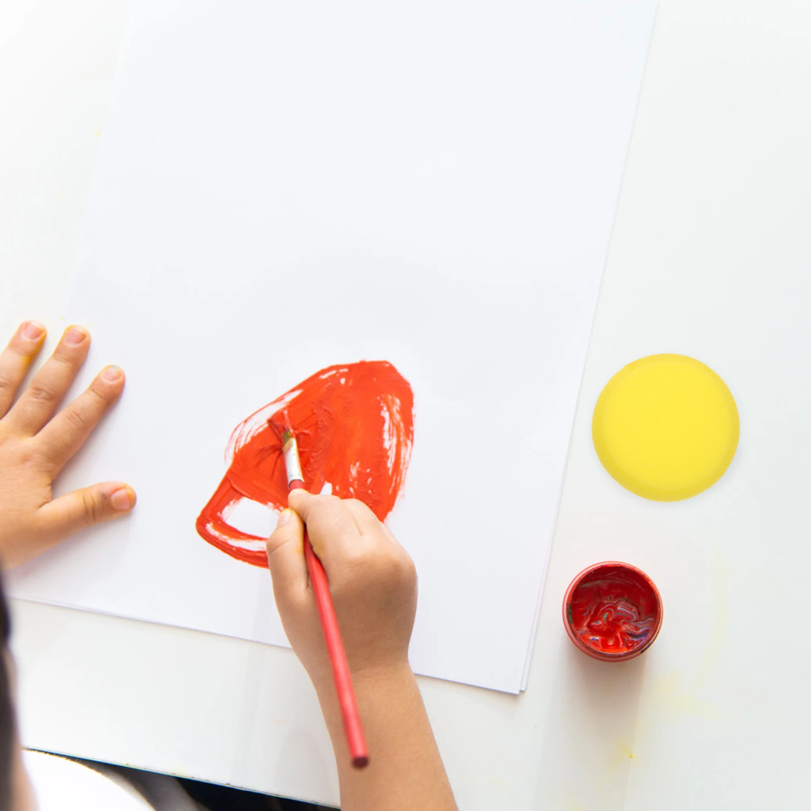 

10 Pcs Art Painting Sponge for Kids Creativity Supple Round Sponges Graffiti Tools Drawing Supplies Portable Premium Material