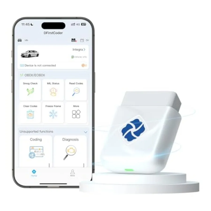

201BTFD All System Diagnostic Tool Oil Reset One-Click ECU Coding Disable Auto Start Stop OBD2 Scanner iOS/AndroidA Vin Pack Li