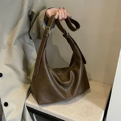 Nowy styl Pu suwak damskie torby na ramię 2024 moda o dużej pojemności nici do szycia torby Crossbody darmowa wysyłka Bolsas feminas