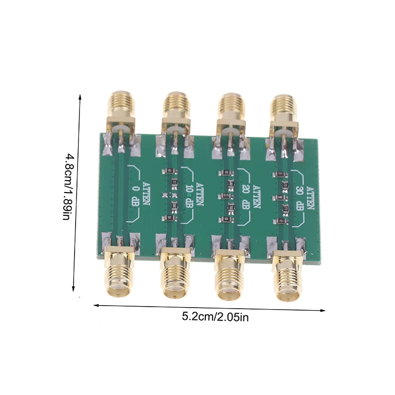 Radio Frequency Fixed Attenuator Module Board AttenuatorDC -4.0GHz RF Fixed Attenuator SMA Double Female