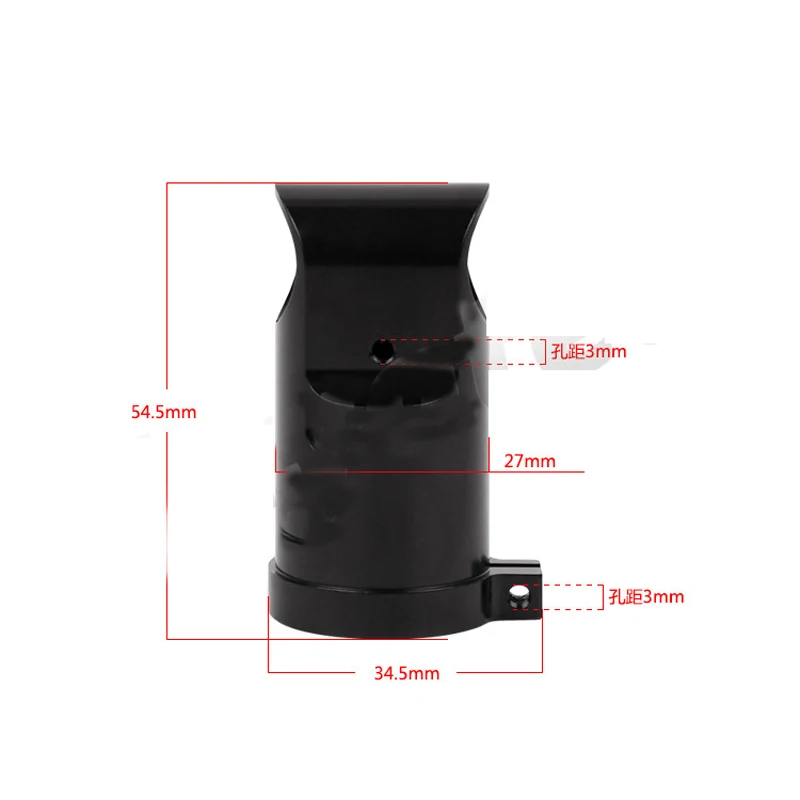 Quadricoptère Big Drone Accessoires, Fibre de carbone, Train d'atterrissage, Montage en T en métal, Tube en carbone, Connecteur de type T, 25mm, 20mm