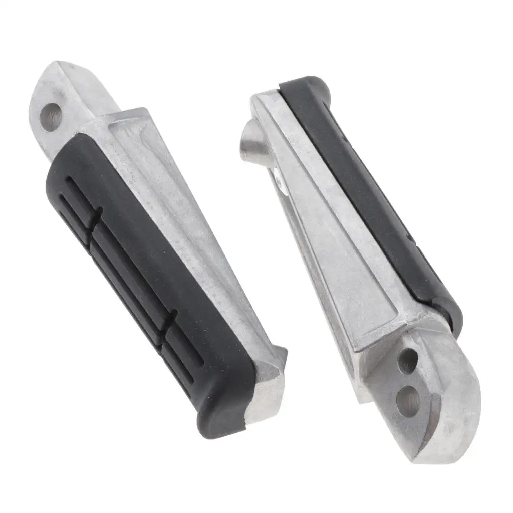 

1 Pair Footpegs Rest Pegs Mini Pedals Fit for 1300 YZFR1 Motorcycles (Black)