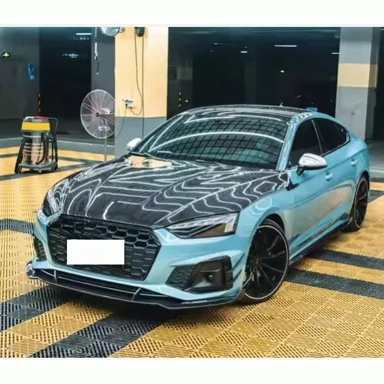 Dry Carbon Fiber for S5 Rs5 B9 B9.5 Front Bumper Spoiler Lip Lightweight Performance Car Carbon Fiber Body Kit Accessoires 2
