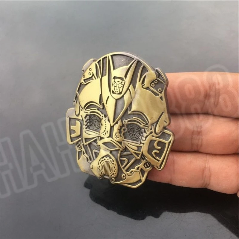 3D Pure Metal Car Stickers Autobots Logo Transformers Badge Emblem Rear Rear Emblem for Mobile Phone Laptop Fashion Decoration