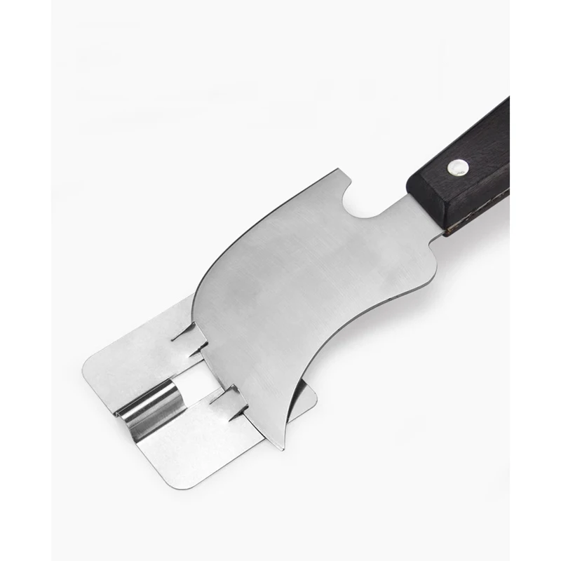 PVC plastic floor trimming crescent shovel floor tool solder stick shovel leveling tool stainless steel glue knife