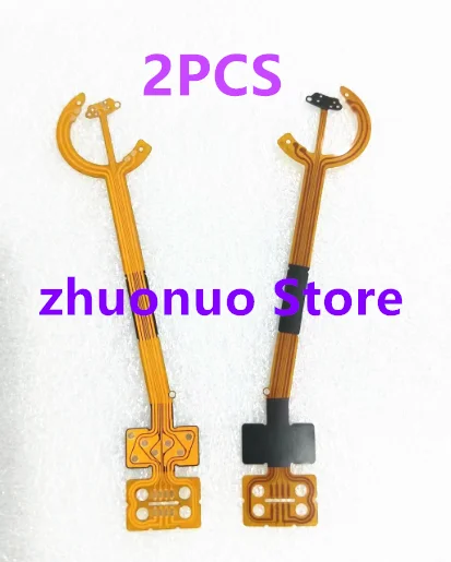 2PCS  NEW TVS Lens Shutter Flex Cable For CONTAX TVS/ TVS2 II / TVS3 III Repair Part COPAL AEL-1011 For Film Camera