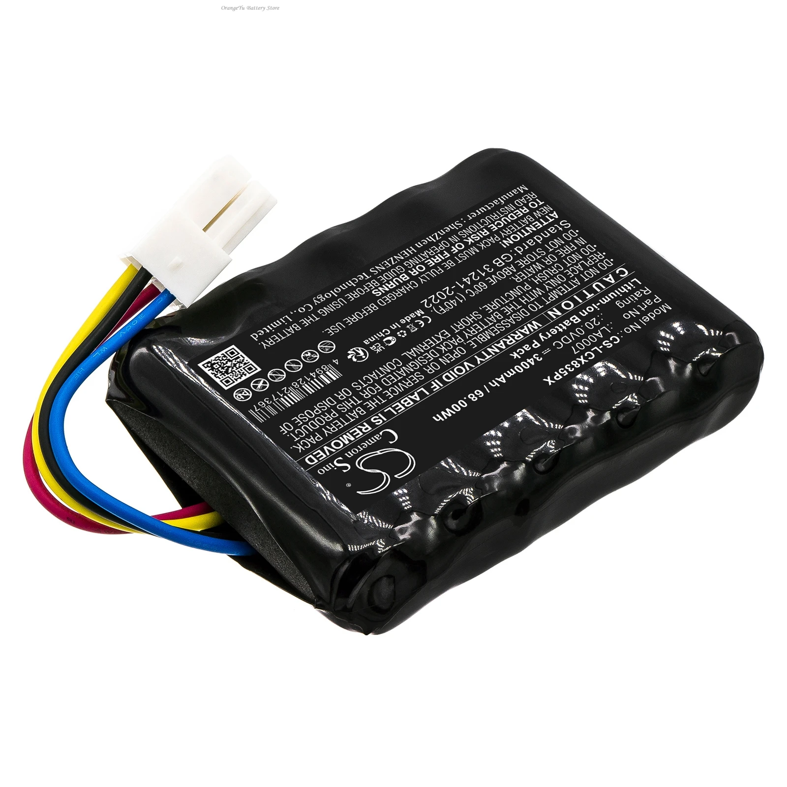 Replacement 20.0V 2500mAh/3400mAh Lawn Mowers Battery LA0007 for Landxcape CR208E LX810i LX812i LX835 LX990 LX992 R800 Smart