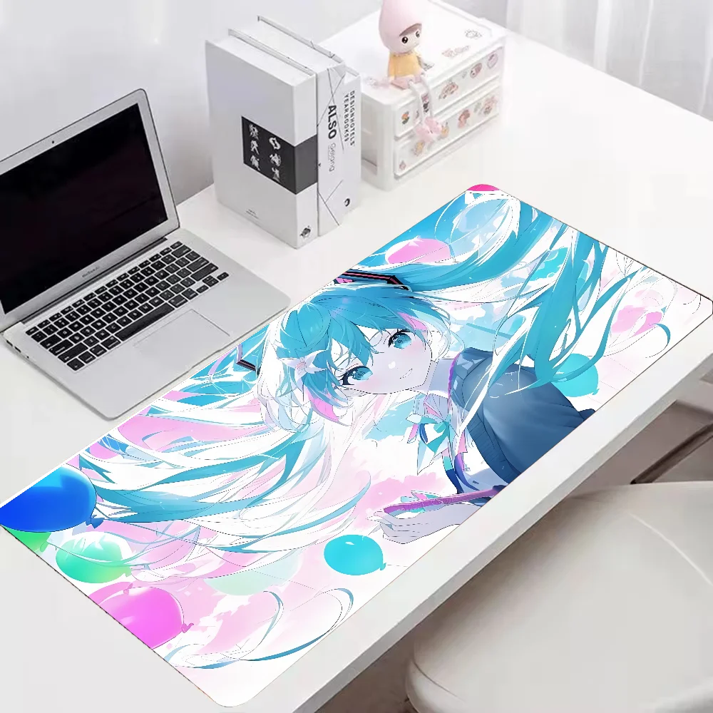 H-Hatsune M-Miku V-virtual Idol Mousepad New Arrivals Large Gaming Mousepad L XL XXL Gamer Mouse Pad Size For Keyboards Mat