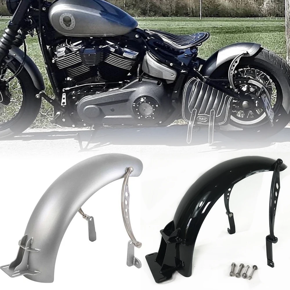 Motorcycle fender modified bobber After fender For Harley Softtail Street Bob Low rider 2018-2021