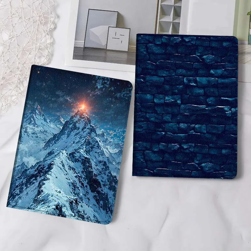 

Snowy Mountain Peak Sunrise Gift Tablet Case For Apple iPad Air Pro mini 1 2 3 4 5 6 7 8 9 11 M2 M3 M5 M4 5th 6th 7th 10th 11th