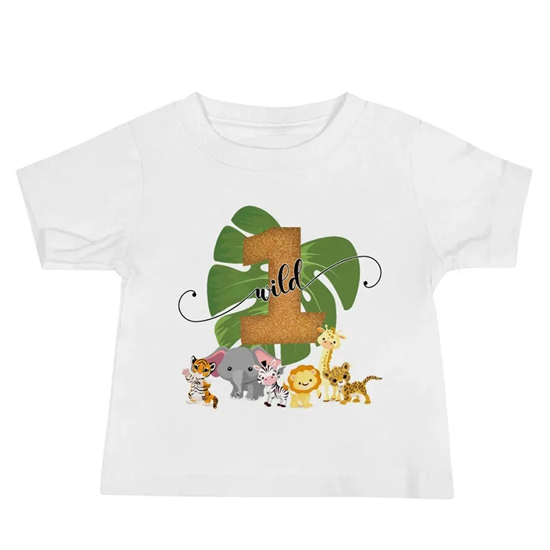 1st Birthday Lion T Shirt Woodland Safari Theme Boy Gift - Jungle Safari Decor Photo Props