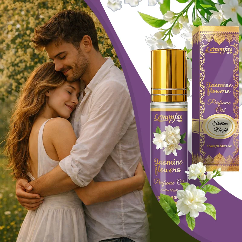 

Парфюмерное масло Lemonfay с ароматом цветков жасмина | Аромат Звездной Ночи | Долговечный цветочный аромат | Портативный роликовый парфюм для женщин