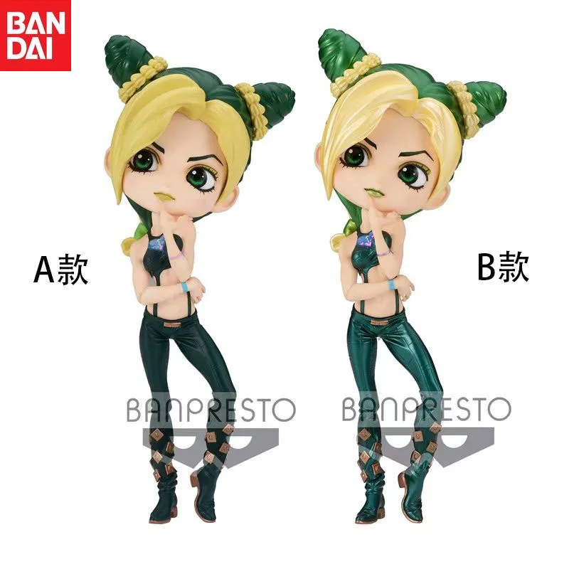 В наличии Bandai оригинальное аниме JOJO Qposket Jolyne Cujoh Giorno Giovanna Rohan Kishibe экшн-фигурка модель детские подарки