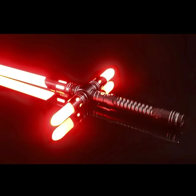 New 78-92cm Metal Cross Light Sword Pixel Color Changing App Laser Sword Luminous Toy Pixel Light Effect Luminous Sword Gift Toy