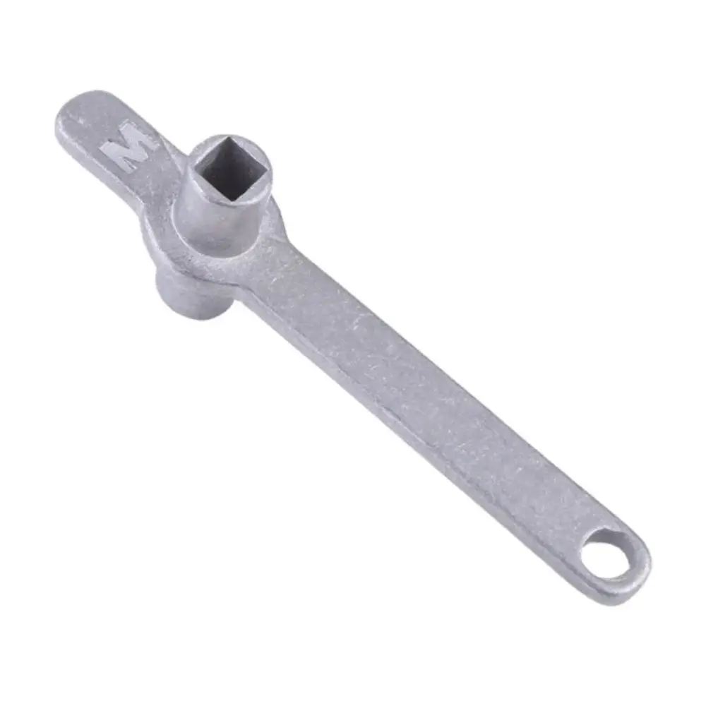 Stainless Steel Radiator Key 5Mm Hole Core Efficient Heating Radiator Vent Key Metal Construction Essential Tool
