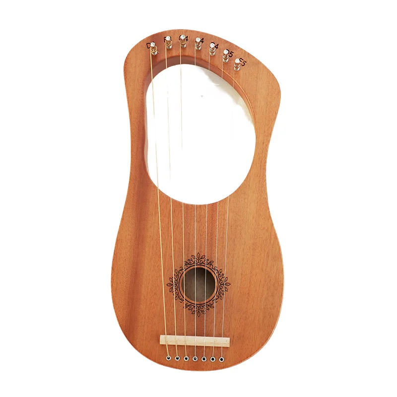 

OEM Lyre Harp Solid Wood Mahogany 7/16/19 Note Lyre Harp