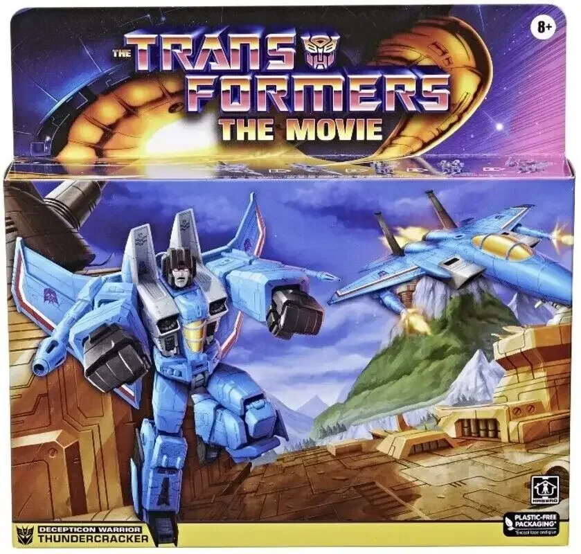 อะนิเมะ Takara Tomy Hasbro Transformers Retro TF1986 ภาพยนตร์ G1 Thundercracker Walmart Action Figure Collection เครื่องประดับของเล่น