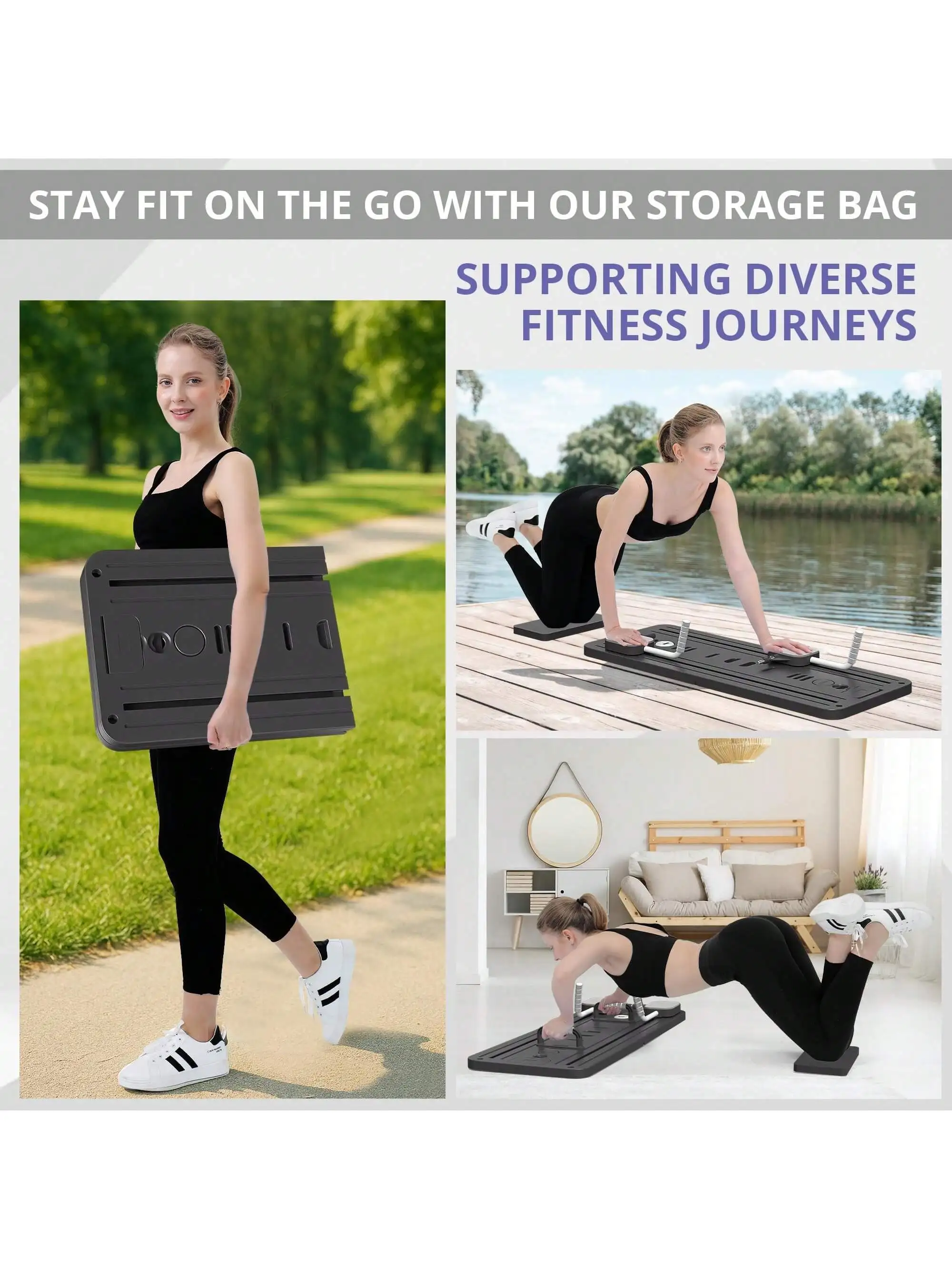 Foldable Multi-Functional Pilates Board 4