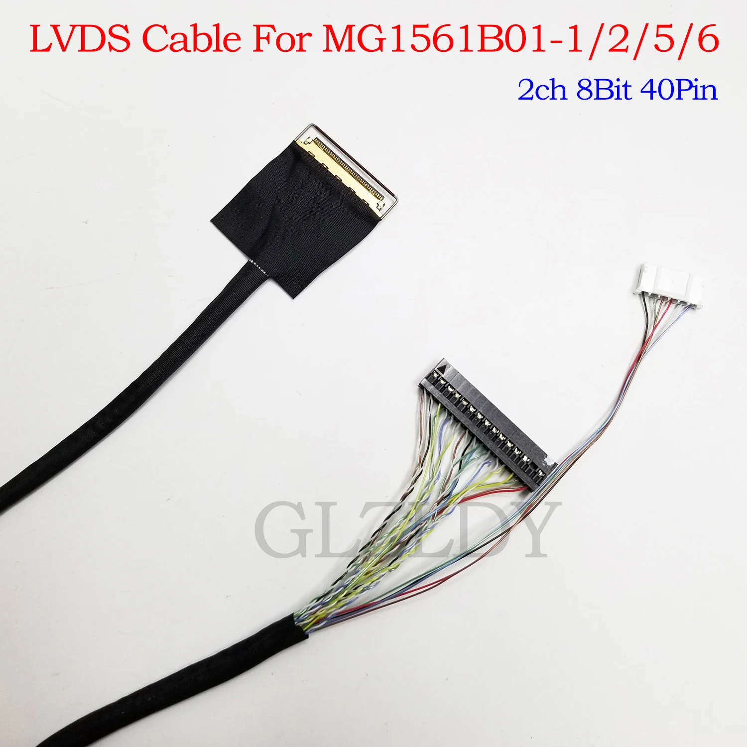 

2 канала, 8 бит, 40 контактов, 0,5 мм, lvds-кабель для CSOT MG1561B01-6 MG1561B01-2, ЖК-панель 1920*1080, регулируемая подсветка, тефлоновый монитор «сделай сам»