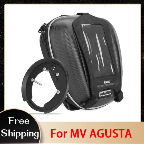 Fuel Tank Bag For MV Agusta F3 675/800/RC Brutale 800/RR Dragster 800 Turismo Veloce 800 Motorcycle Waterproof Tanklock Bags