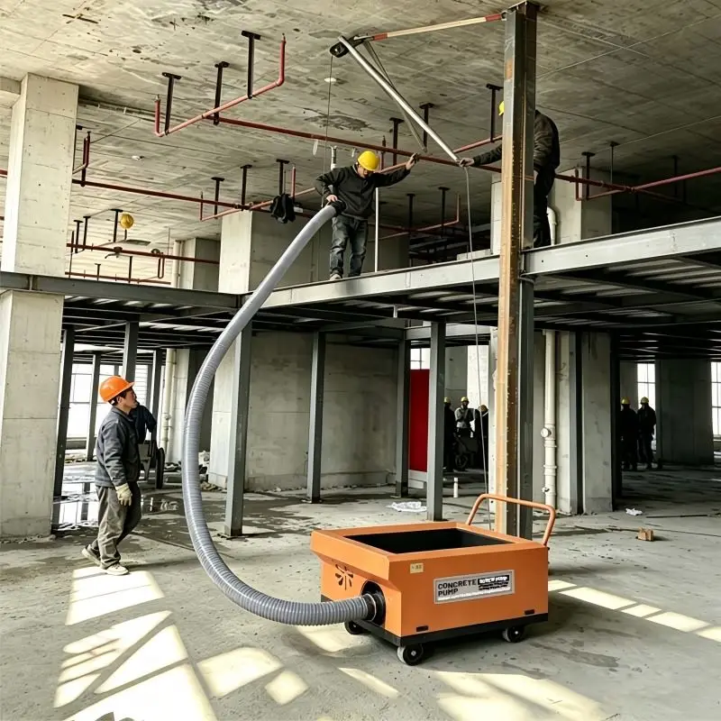 High Pressure Concrete Screw Pump Screw Concrete Transfer Pump for Construction Grout Injection