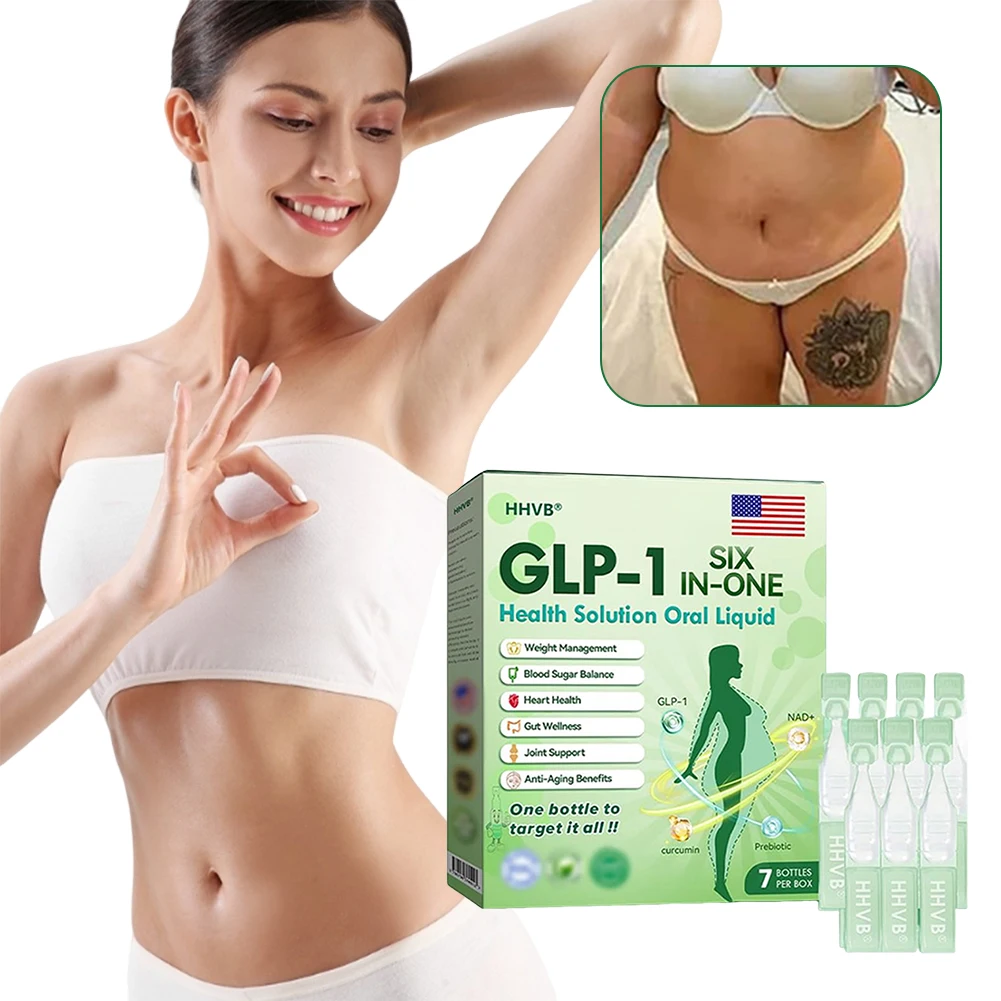 

Glp-1 Six-In-One Slimming Oral Drops Promote Intestinal Digestion Firming Skin Body Shaping Care Natural Herbal Body Serum Drops