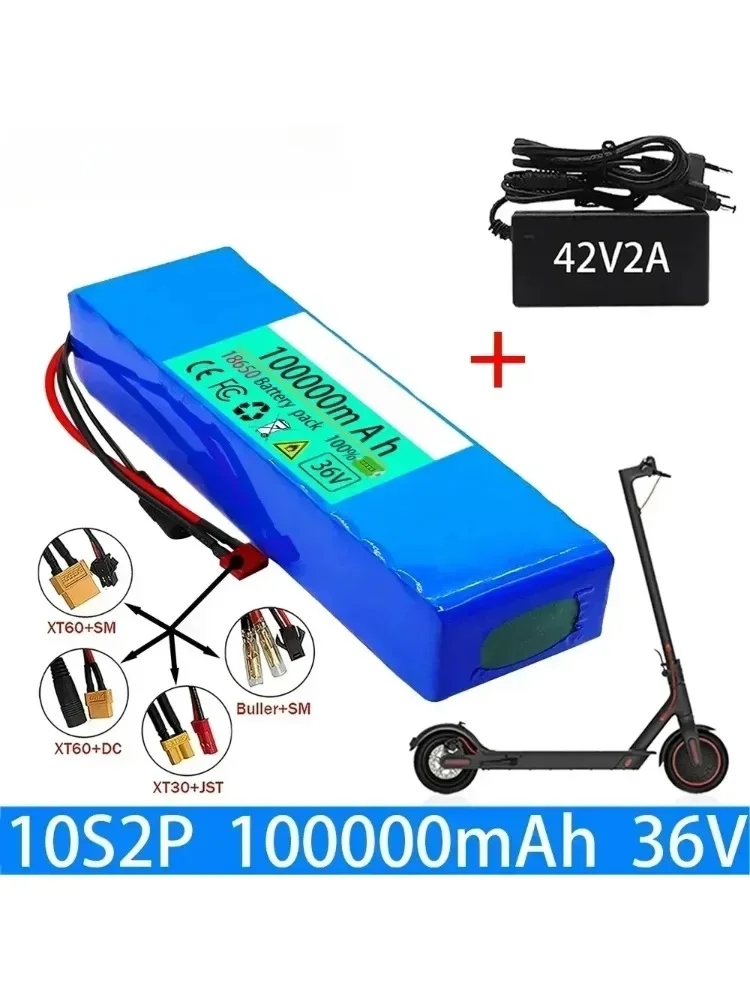 Elektroroller 36 V 10S2P 10 Ah 18650 Akku 500 W 36 V Lithium-Li-Ionen-Akku