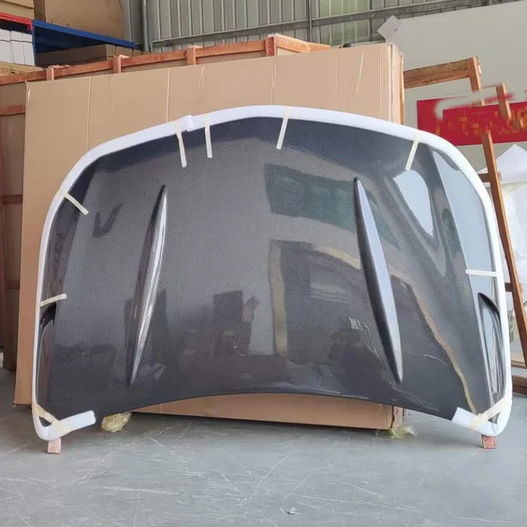 ملحقات بيع المصنع غطاء محرك السيارة من ألياف الكربون AMG A45 W176 غطاء محرك السيارة لمرسيدس W176 a Class A250 ترقية AMG Style W176 2013-2018 #5