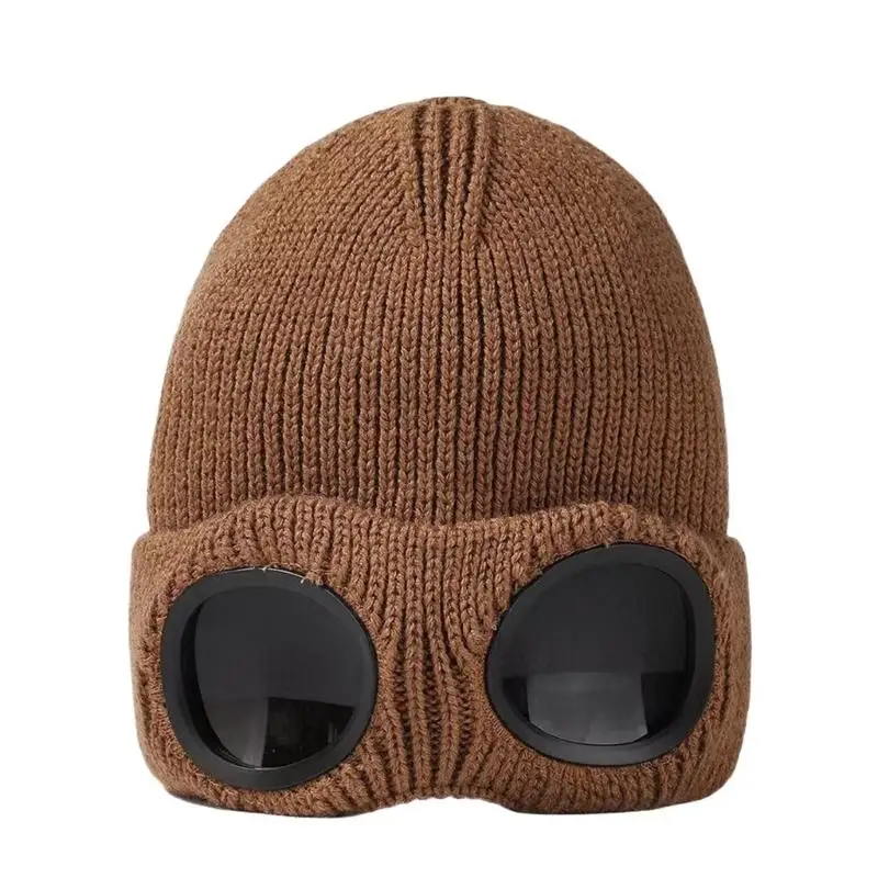 R7UF Cold Weather Hat in Soft Acrylic Fabric for Winter Commute, Windproof Outdoor Headwear for Daily Wear, 1 Pack Set