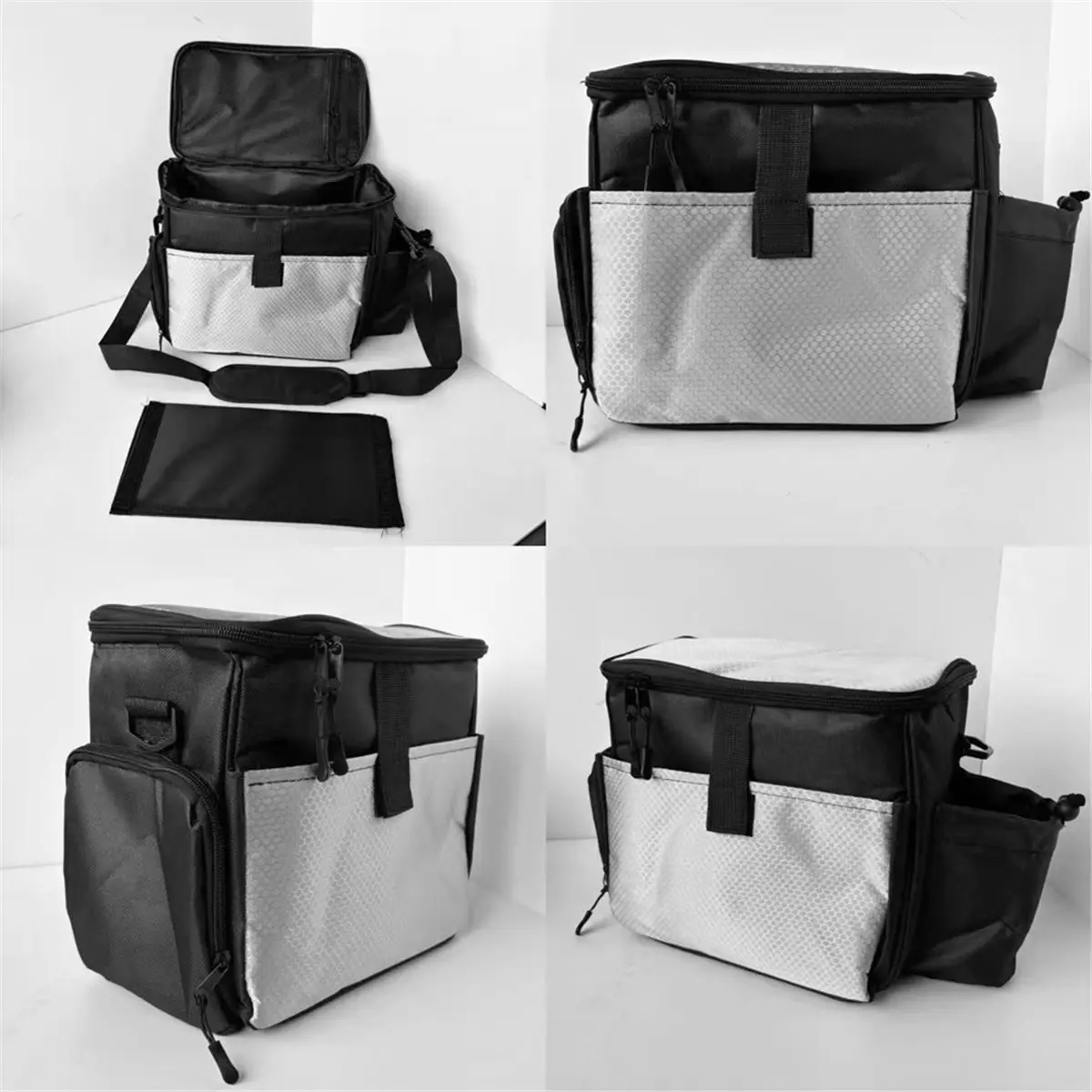 2026 New Tool Golf Disc Bag with Shoulder Strap and Removable Dividers, Disc Golf Carrier Bag Golf Part